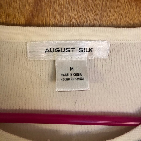 August Silk Cardigan - Picture 2 of 5